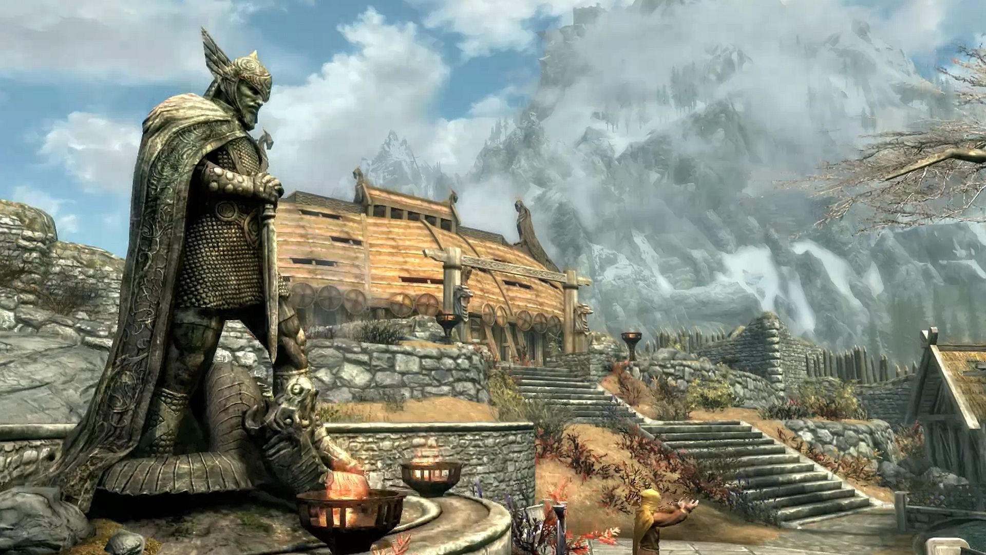 A Skyrim fan has recreated Whiterun in Minecraft and it’s spot on