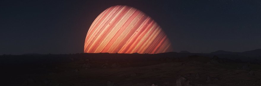 Star Citizen Ringy Planet Rise