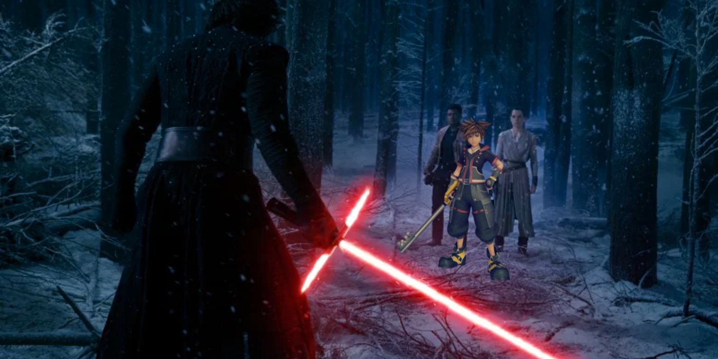 Snímek obrazovky Star Wars The Force Awakens Sora