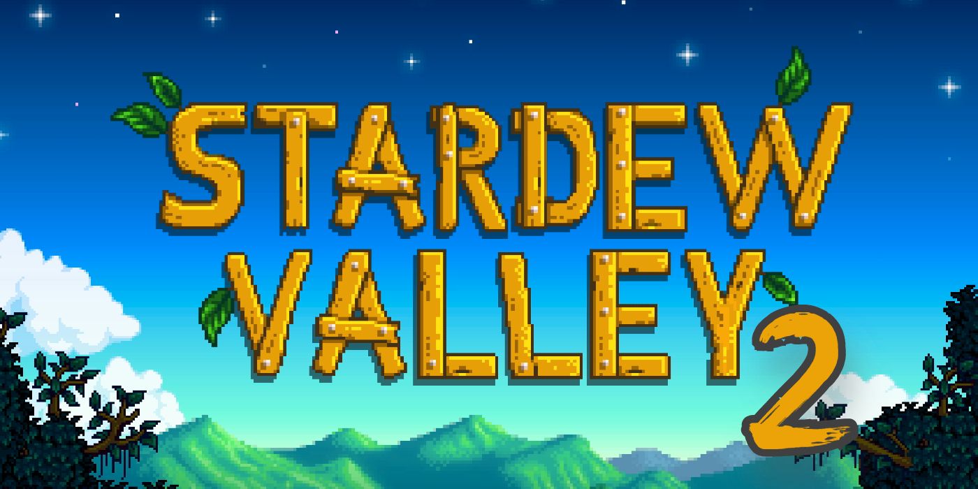 Макет на логото на Stardew Valley 2