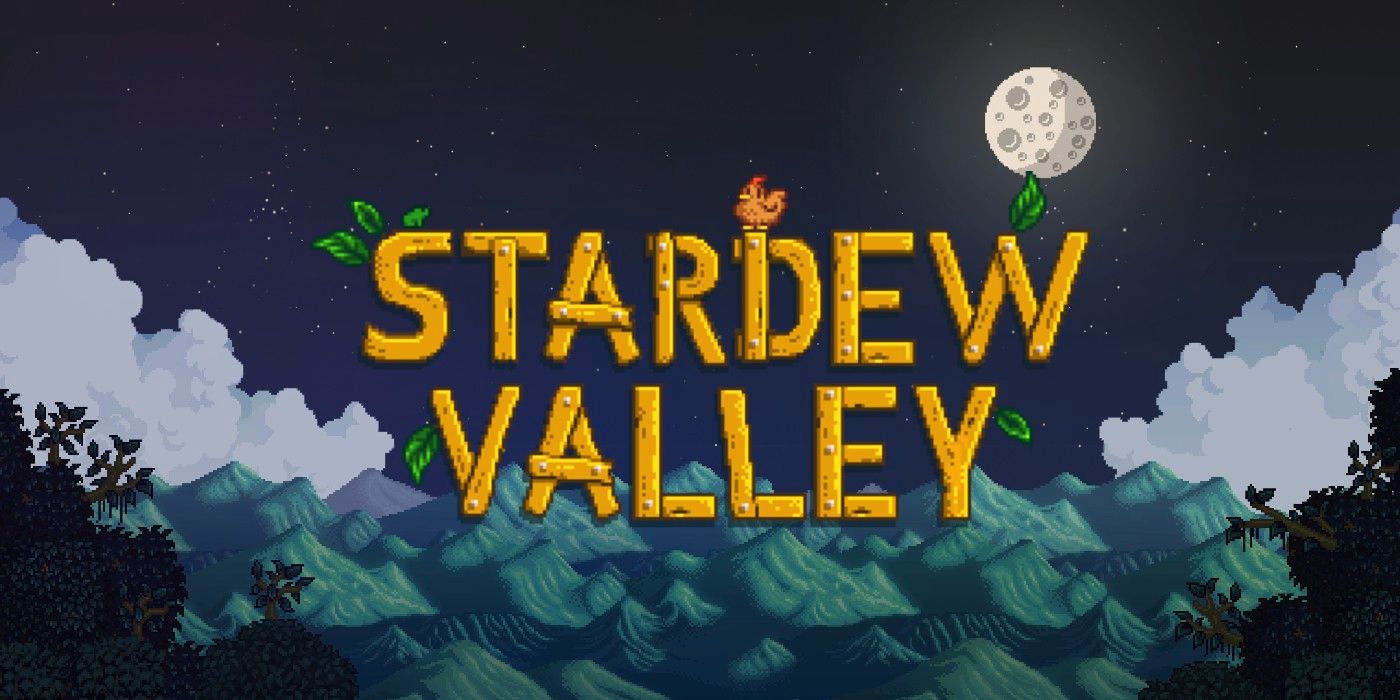 Logotipo de la noche de Stardew Valley