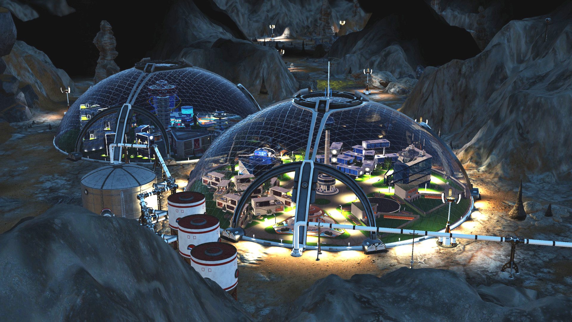 Surviving Mars: Below & Beyond takes the Martian city builder underground