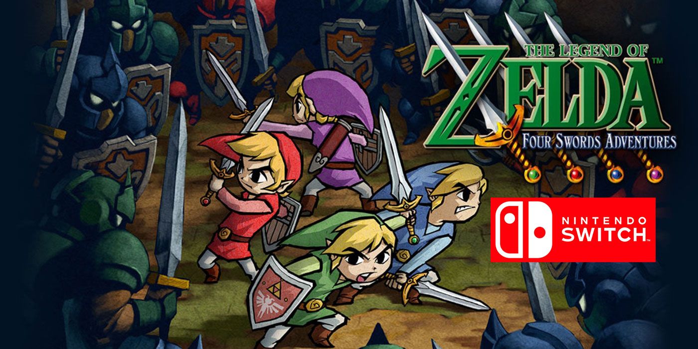 The Legend Of Zelda Four Swords Adventures