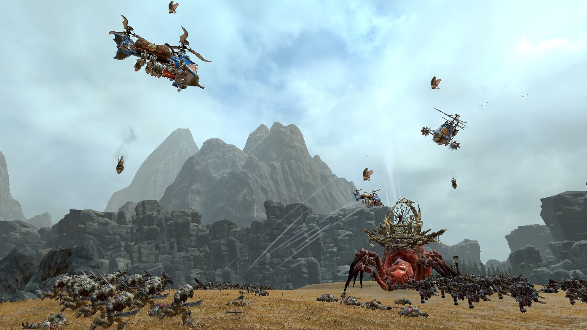 Бо ин мод идора кардани воҳидҳои ҳавоии Total War: Warhammer 2-ро қатъ кунед