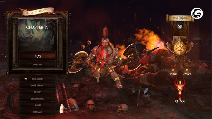 Warhammer Chaosbane चरित्र चयन न्यूनतम 700x393