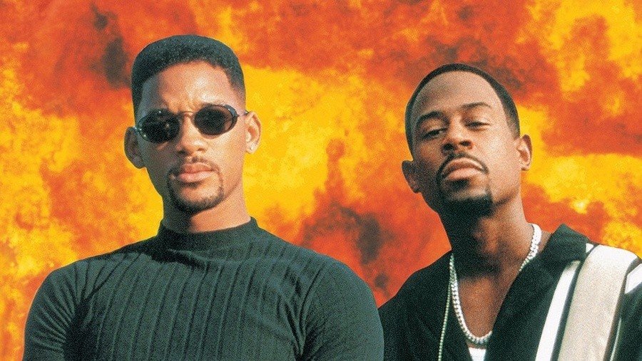Will Smith agus Martin Lawrence anns an fhilm 1995 Bad Boys