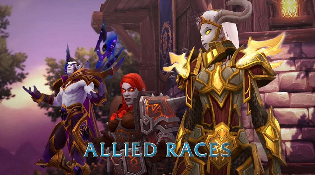 World Of Warcraft Allied Races