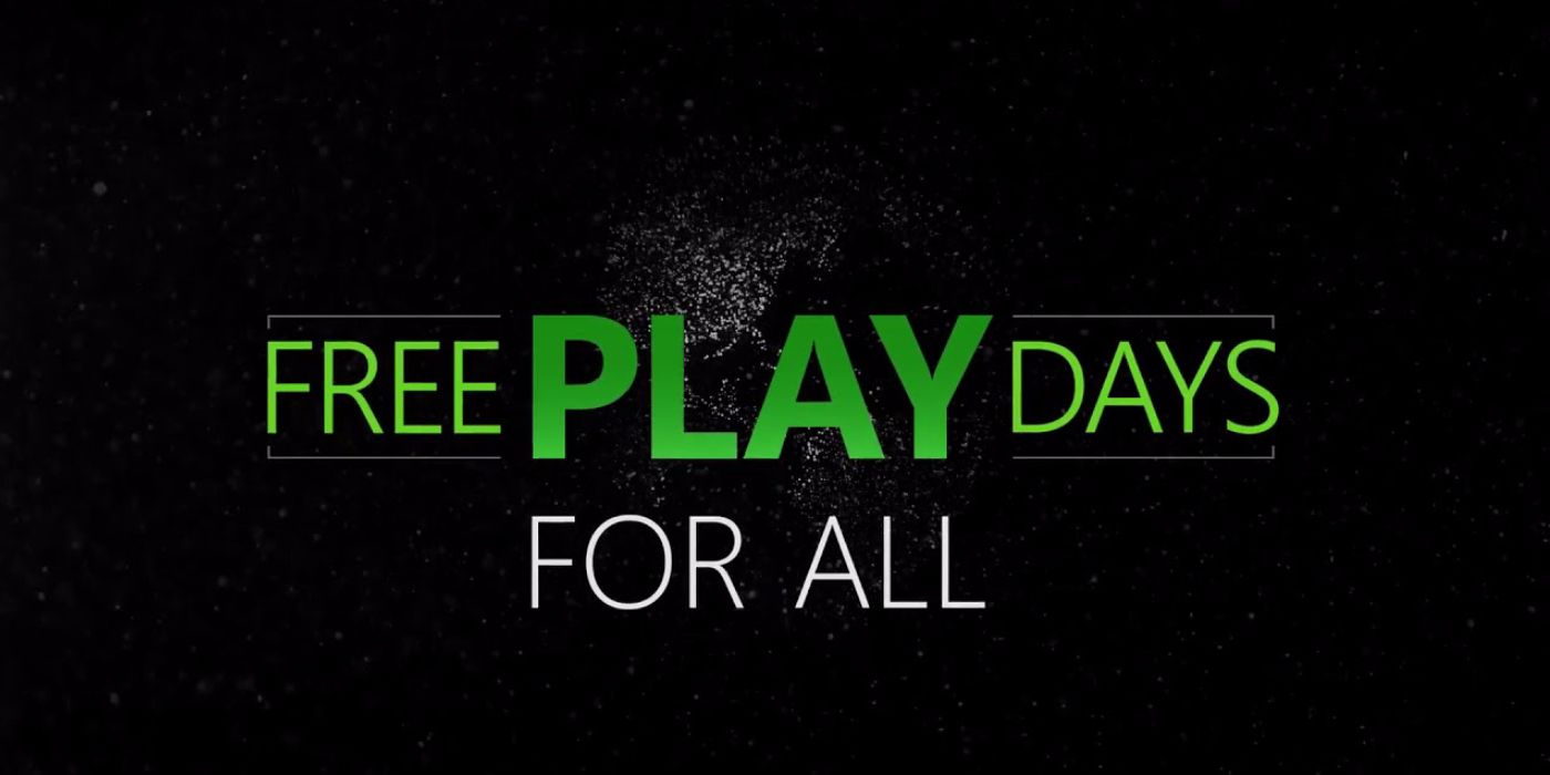 Xbox Free Play Days Iulai 2020