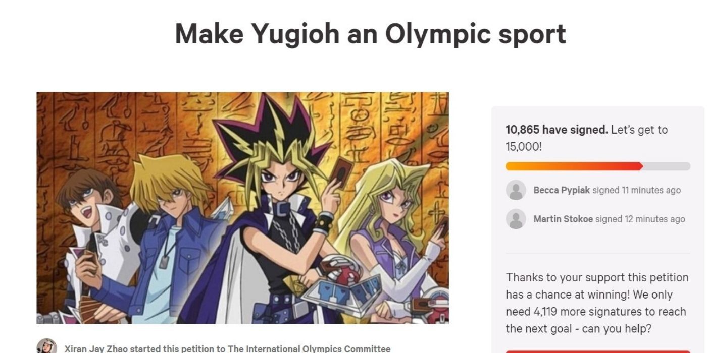 Yugioh ओलम्पिक खेल