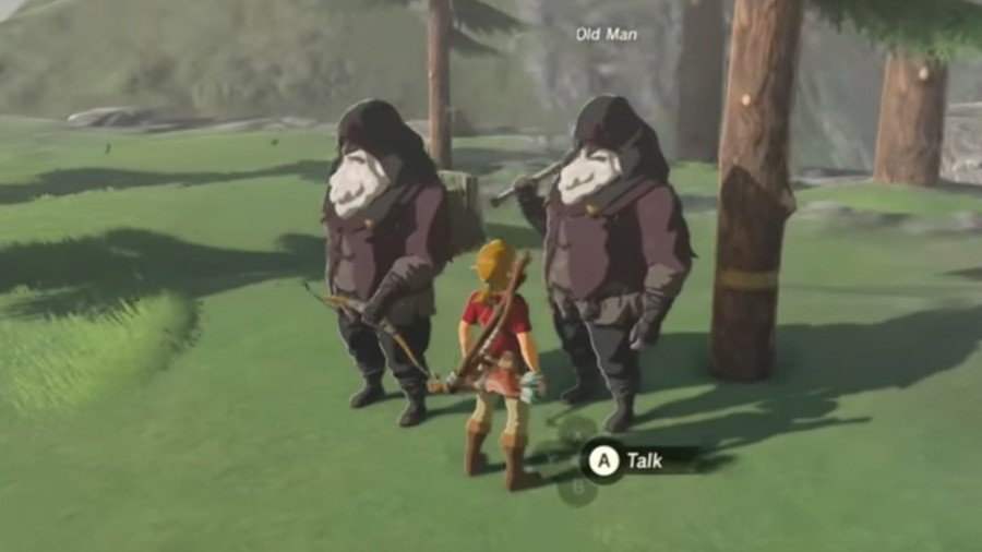 Zelda Vahşi Nefes - Yaşlı Adam