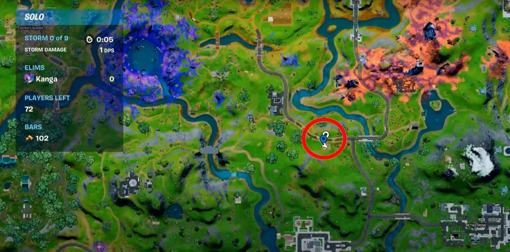 Fortnite The Brat Npc Location 1