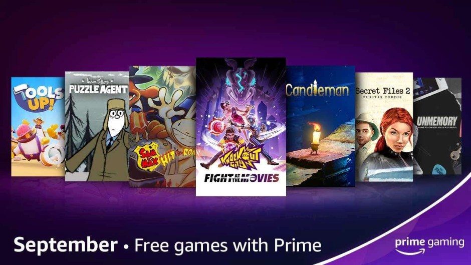 Free Games with Prime September