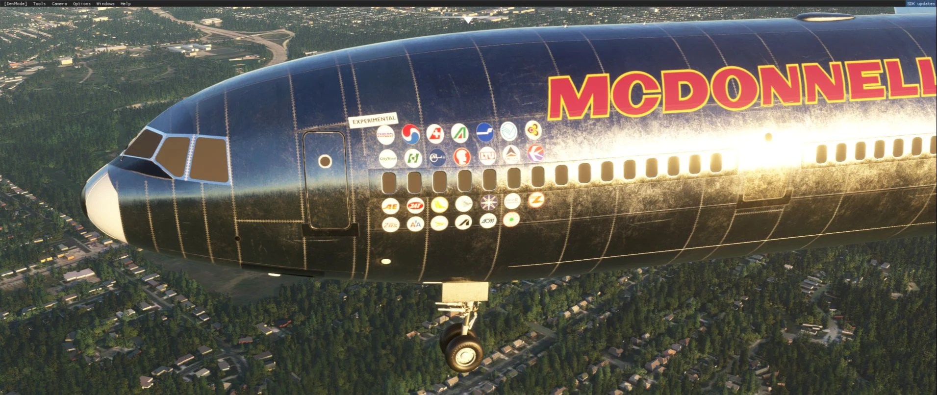 Trình mô phỏng chuyến bay của Microsoft Md11 4 1