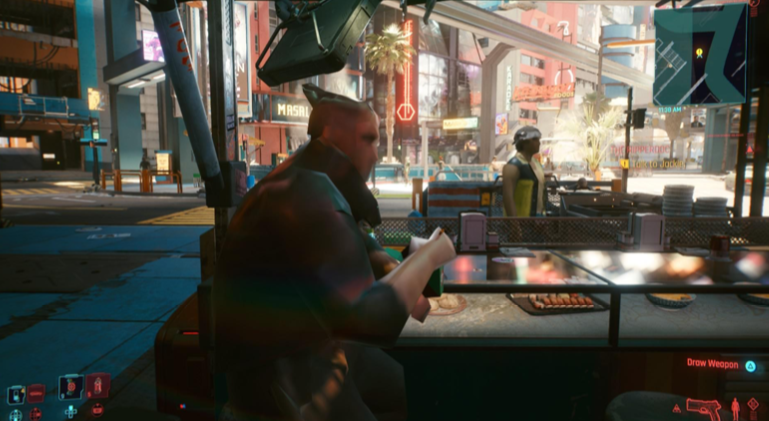 Bad Graphics from Cyberpunk 2077