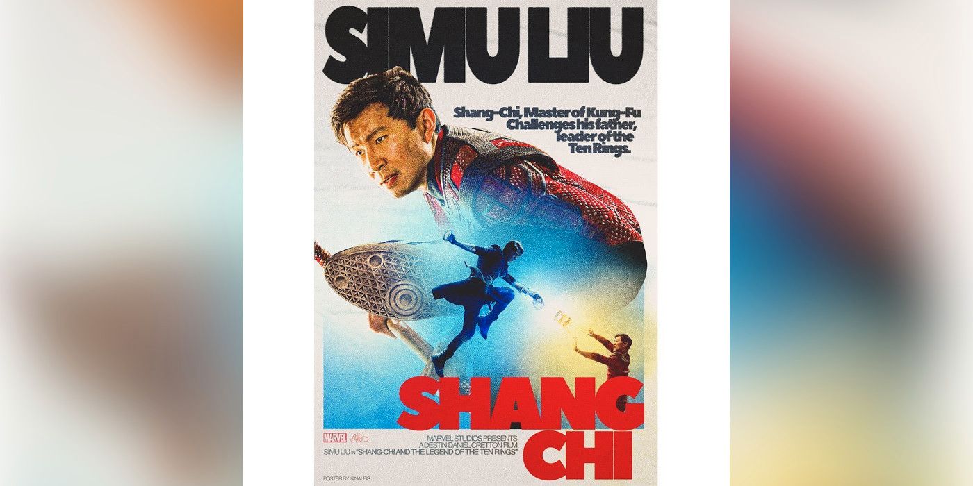Плакат Shang Chi Bruce Lee