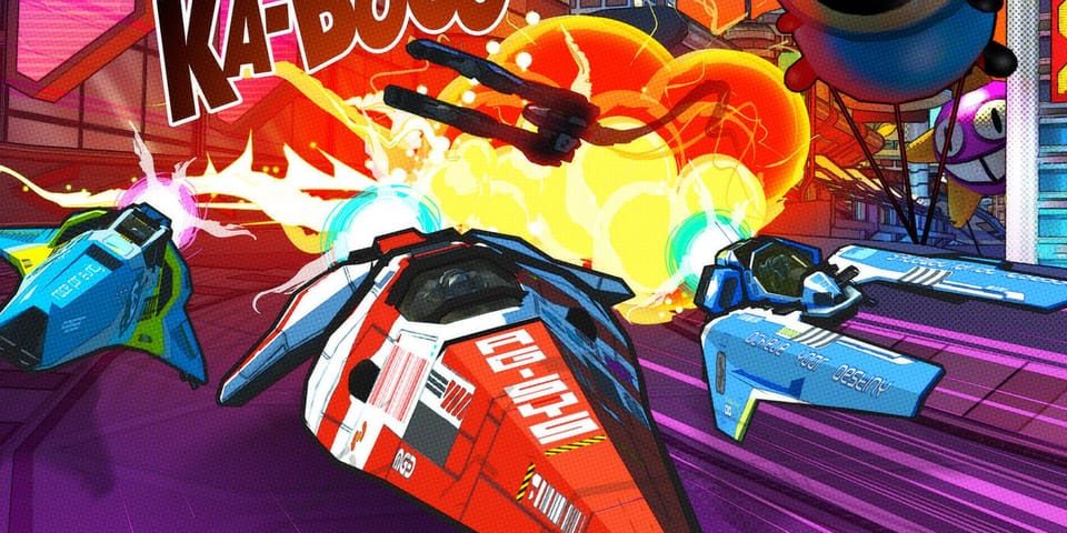 Wipeout Rush Graphics Style