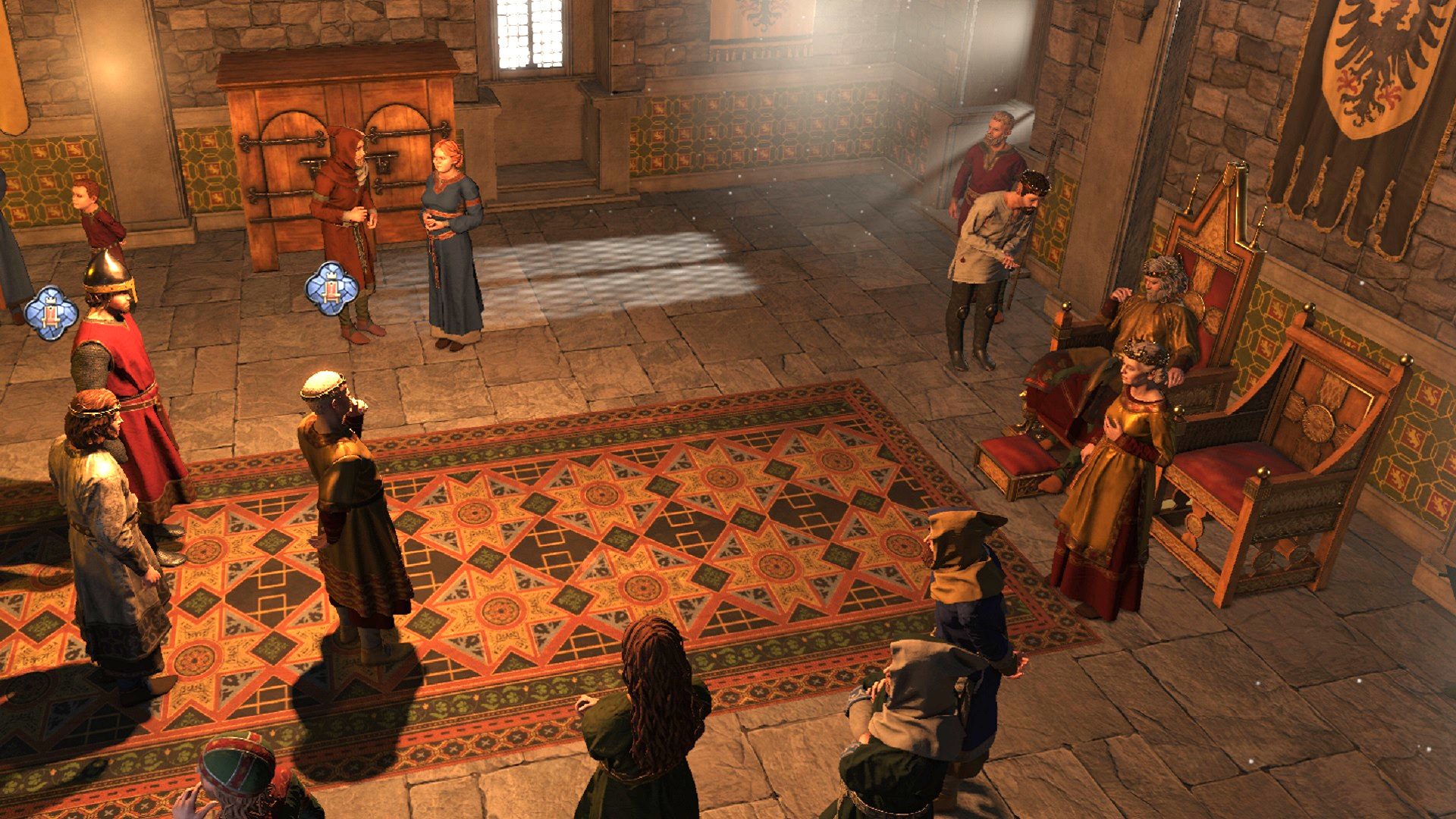 Here’s a deeper look at Crusader Kings 3’s new throne room mechanics
