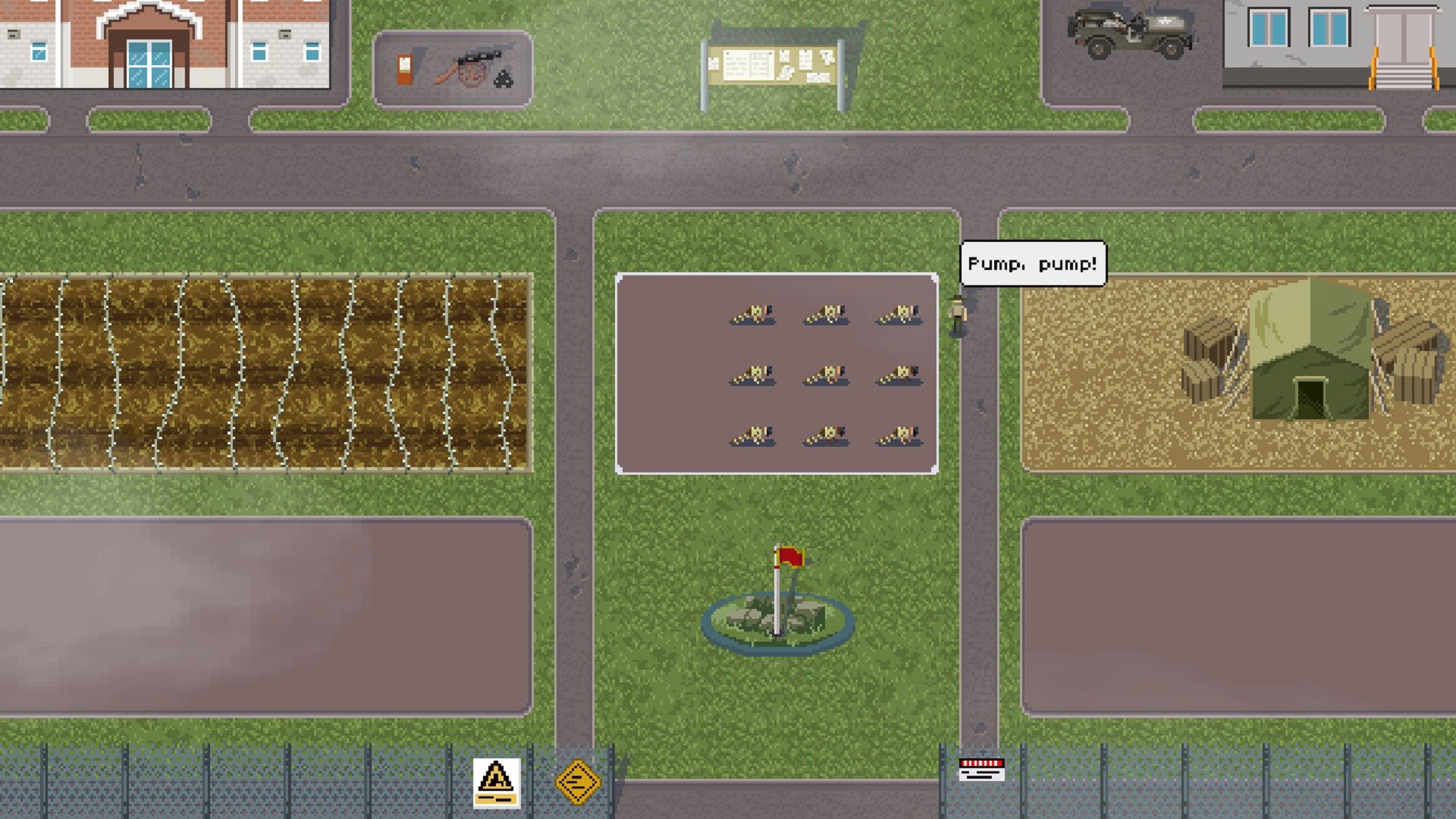 This boot camp management game is inspired by Full Metal Jacket’s drill sergeant