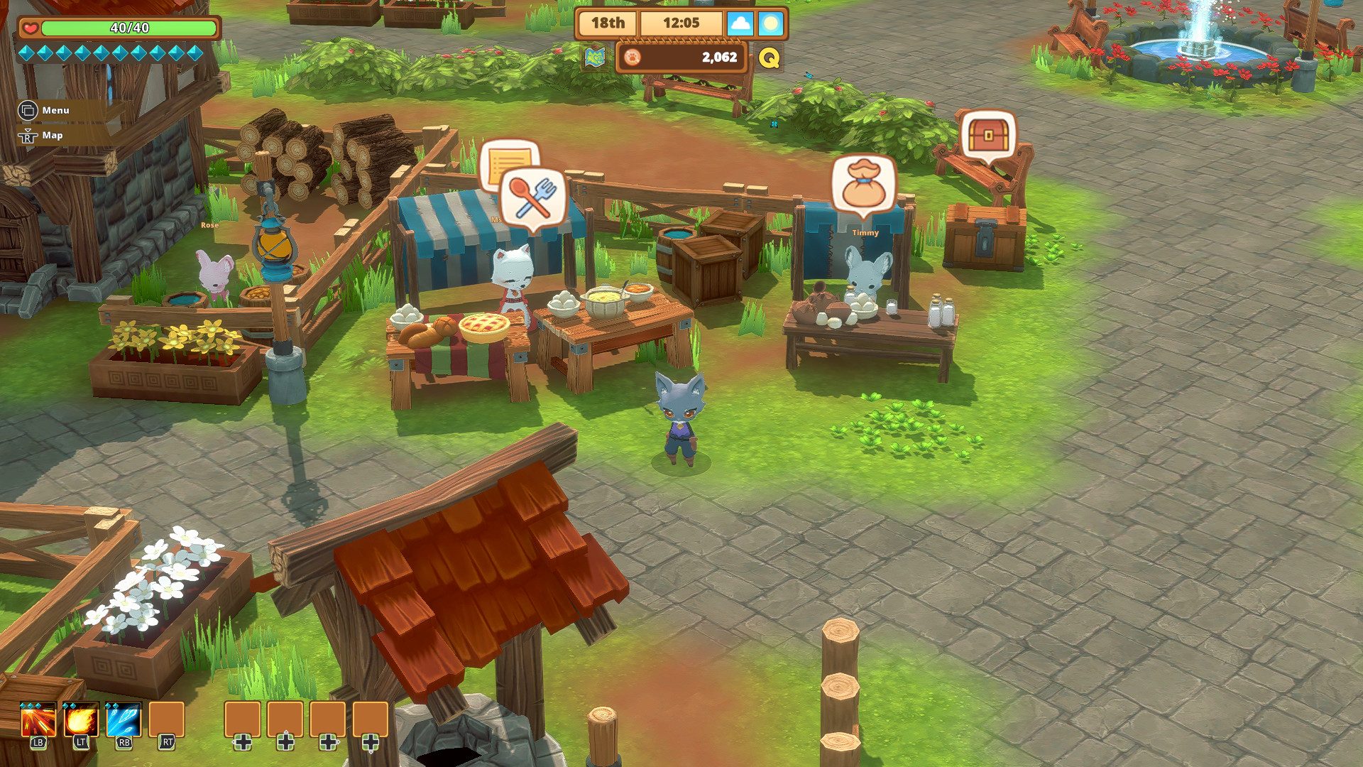 Kitaria Fables is Stardew Valley with playable cats and more swords, and it’s out now