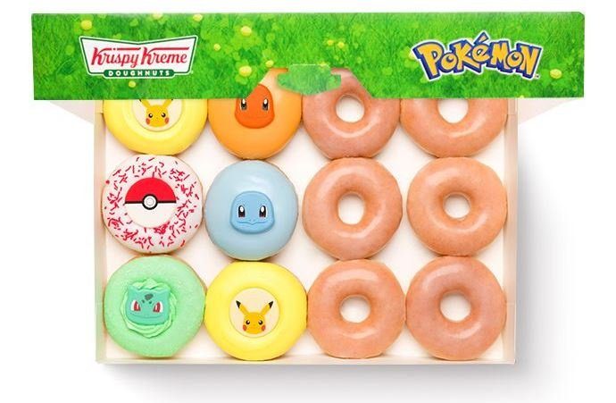 Krispy Kreme Website Product Pokemon Dozen