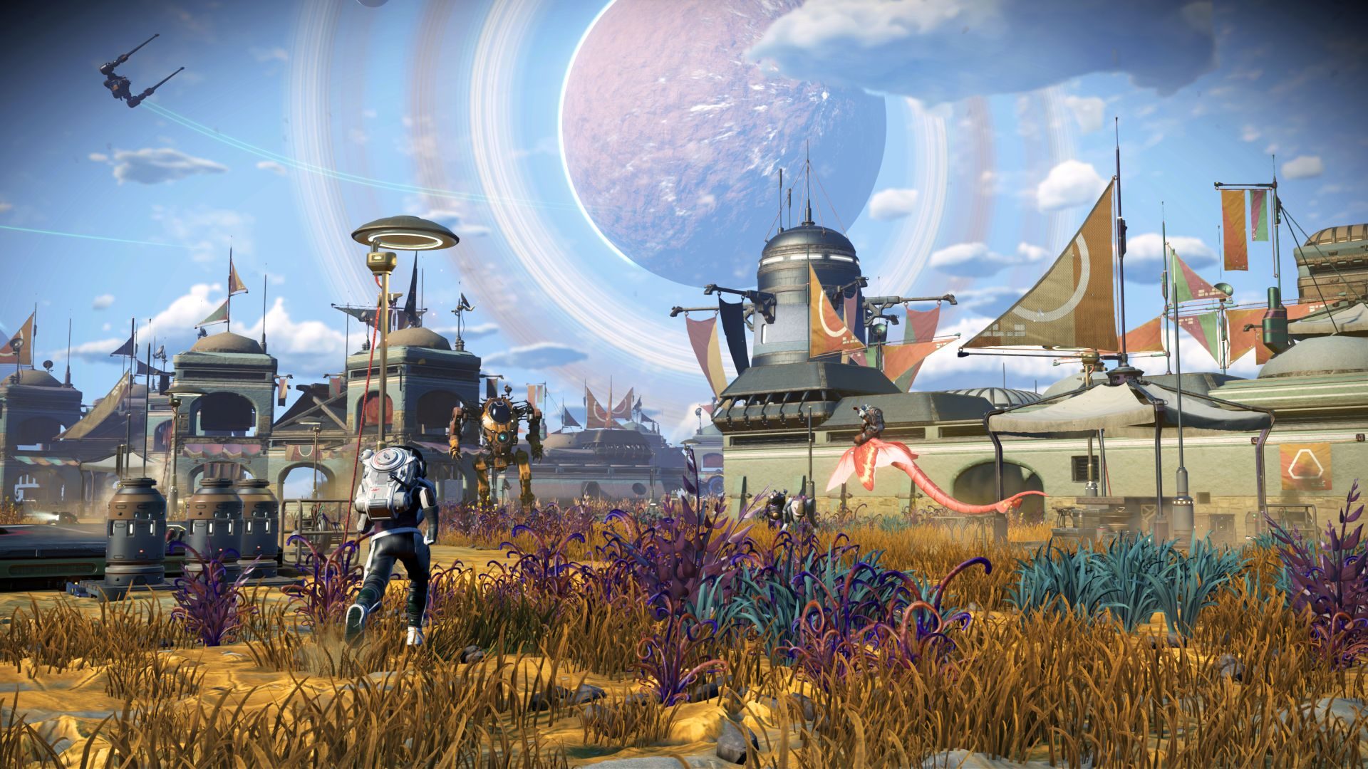 No Man’s Sky update adds “living, breathing Mos Eisley-type settlements”