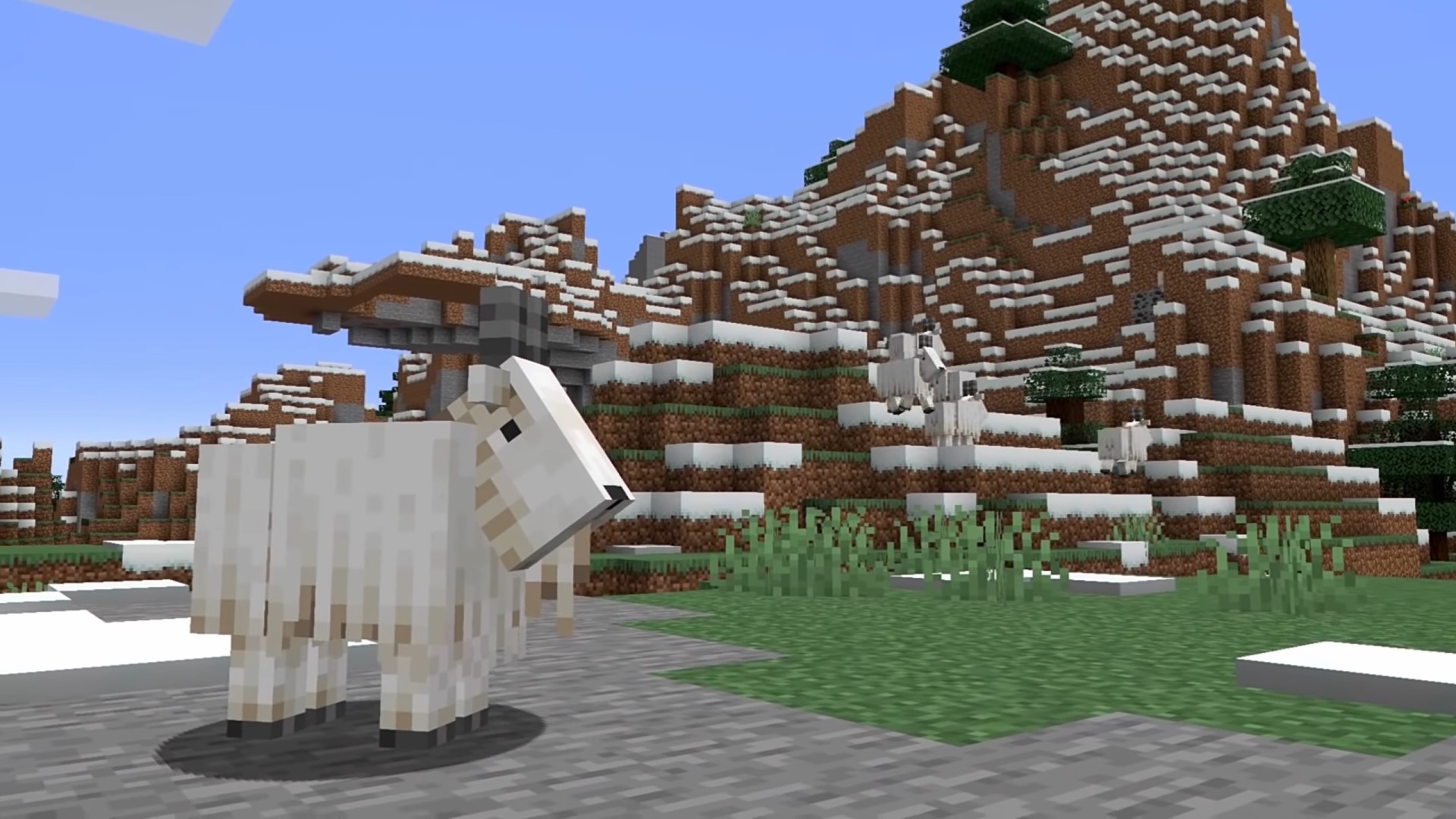 Kambing jeritan Minecraft menggunakan 50% jeritan kambing, 50% jeritan manusia