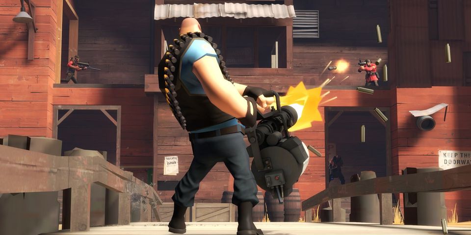 Team Fortress 2 Heavy Mbali