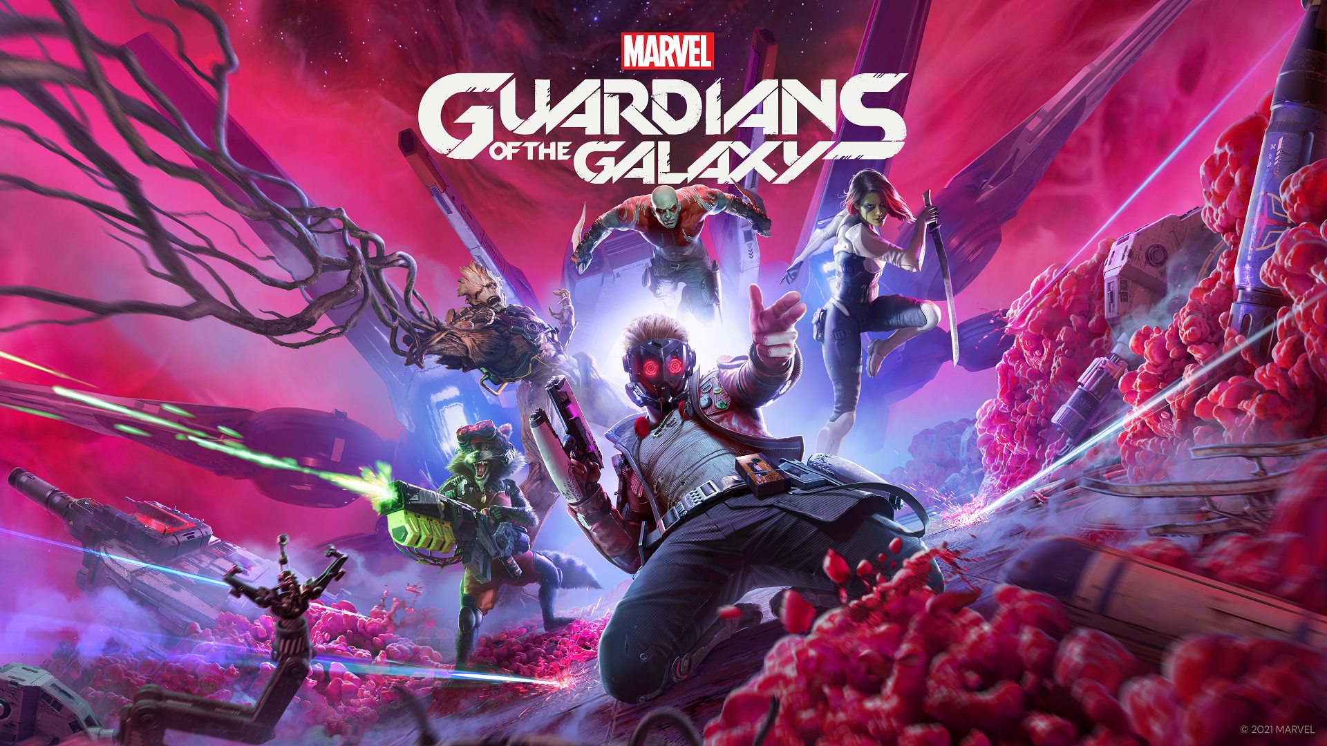 Логото на Marvels Guardians of The Galaxy 1