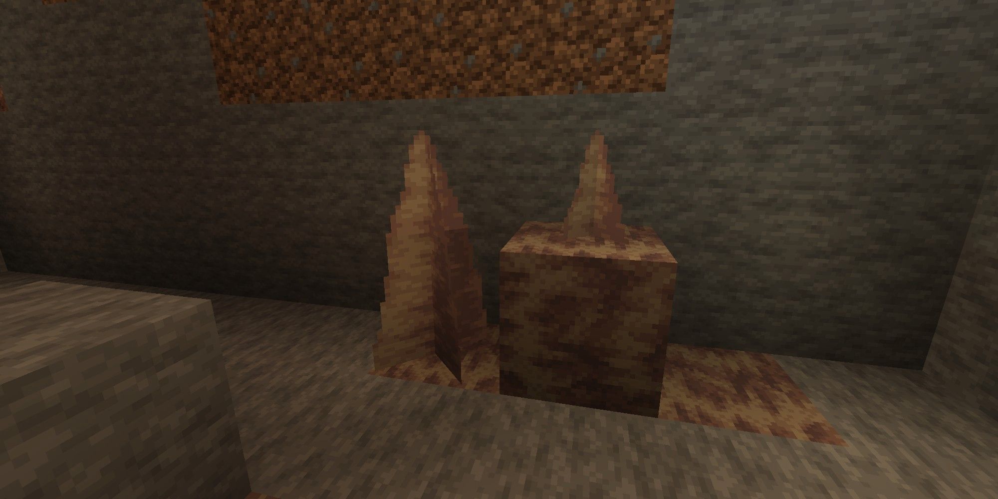 Minecraft Dripstone Cave 1