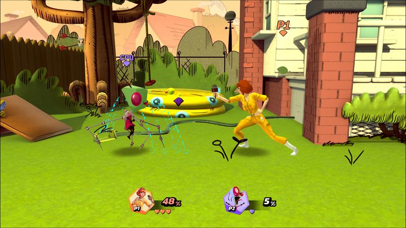 I-Nickelodeon All Star Brawl PS5 Uphononongo loku-1