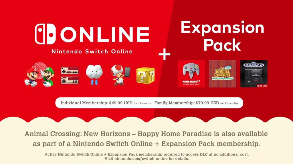 Nintendo Switch Online + paket proširenja