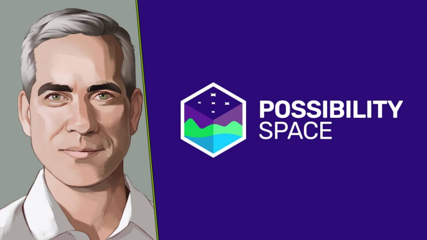 Εξώφυλλο Possibility Space Arenanet Founder Jeff Strain