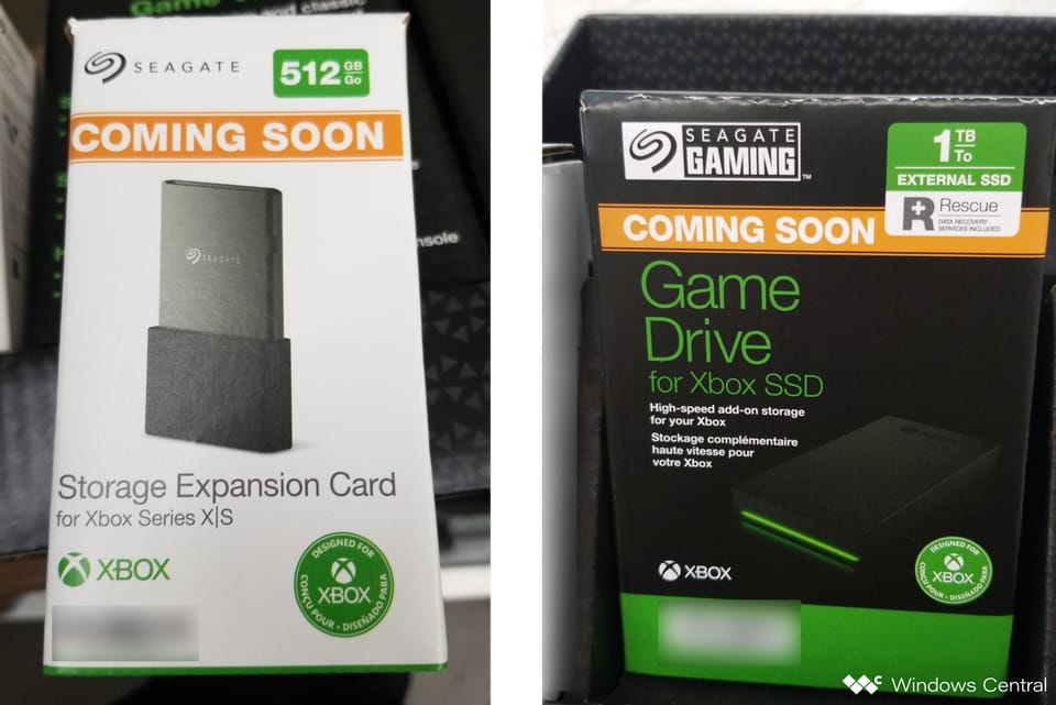Xbox Series X|S 512gb Seagate SSD