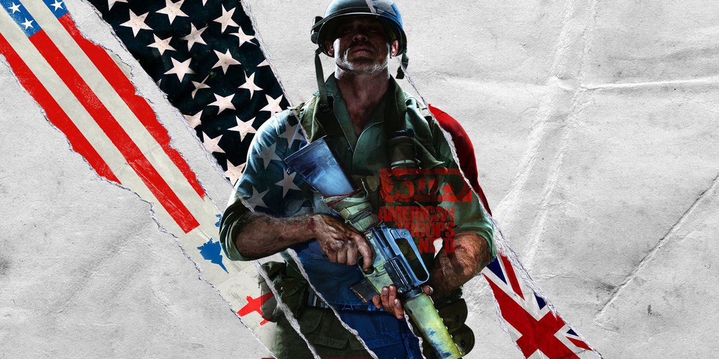 Black Ops Guerra Fría Soldado Americano Arte 1