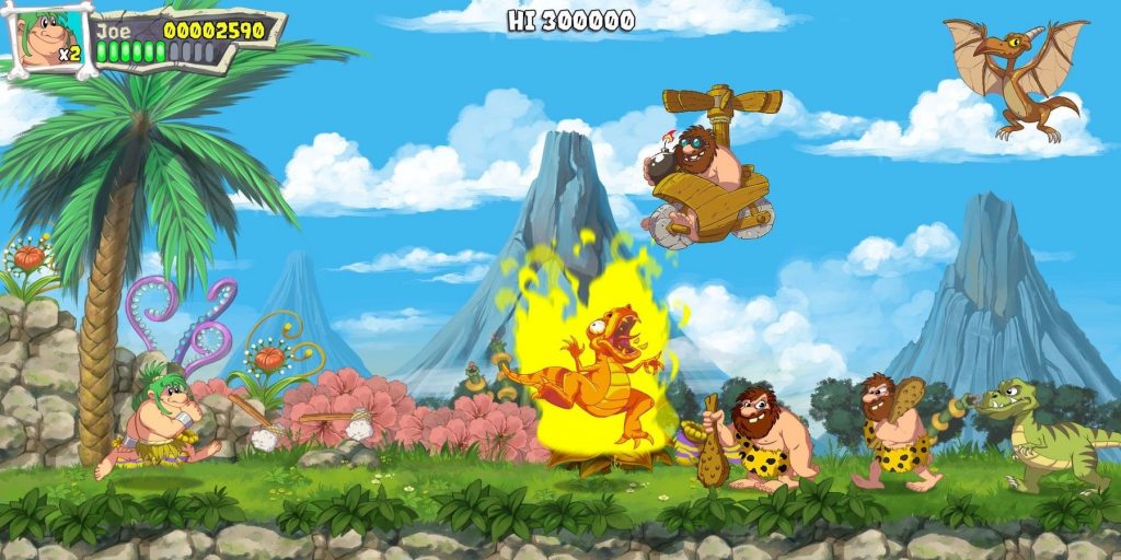 Joe And Mac Caveman Ninja Remake Screenshot 1 1