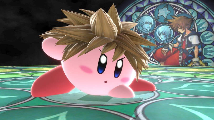 Kirby as Sora