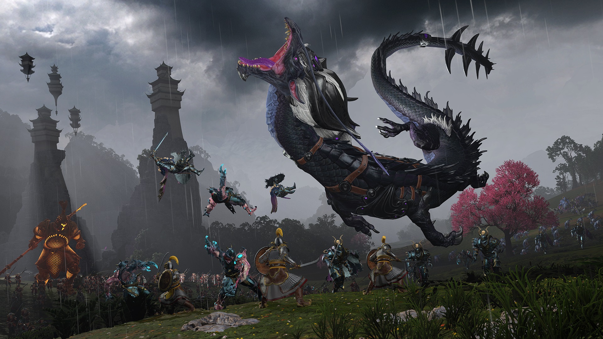 Ekriven prensipal Total Warhammer 3 a lage yon valè yon dragon imòtèl nan nouvo enfòmasyon Cathay