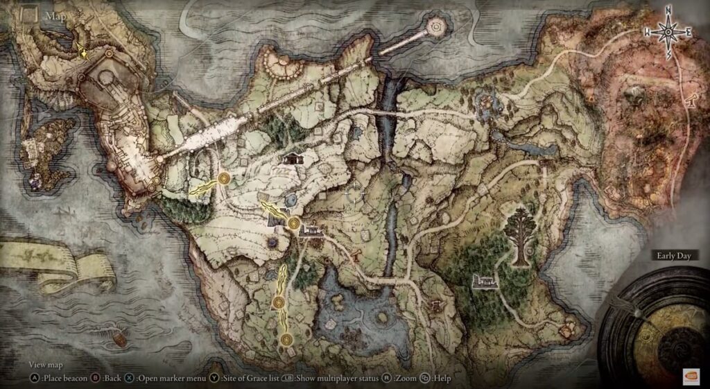 Карта на Елден Ринг