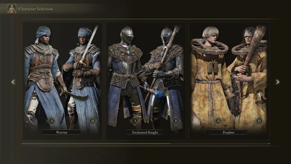 Fromsoftware Reveals Five Elden Ring Classes Ahead Of Network Test 3