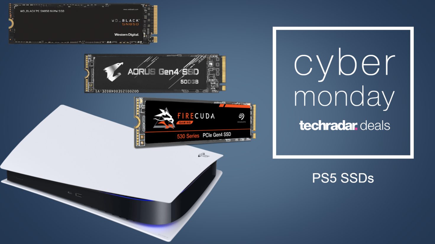 cyber monday, ps5, ssds