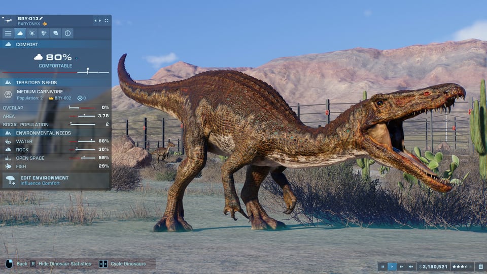 Jurassic Orbis Terrarum Evolutionis 2 Baryonyx