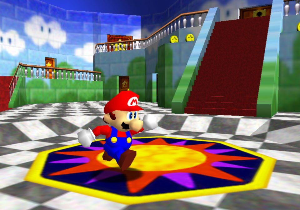 Снимак екрана Супер Марио 64