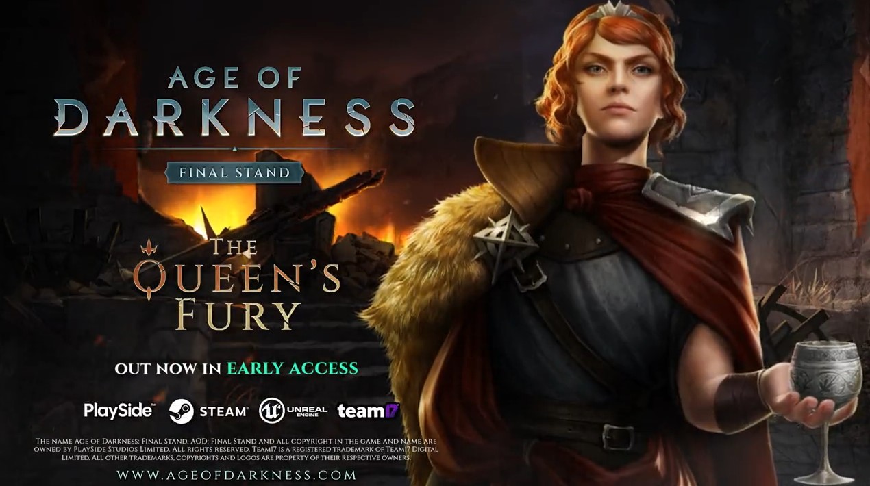 Age of Darkness: Final Stand Queen's Fury Update