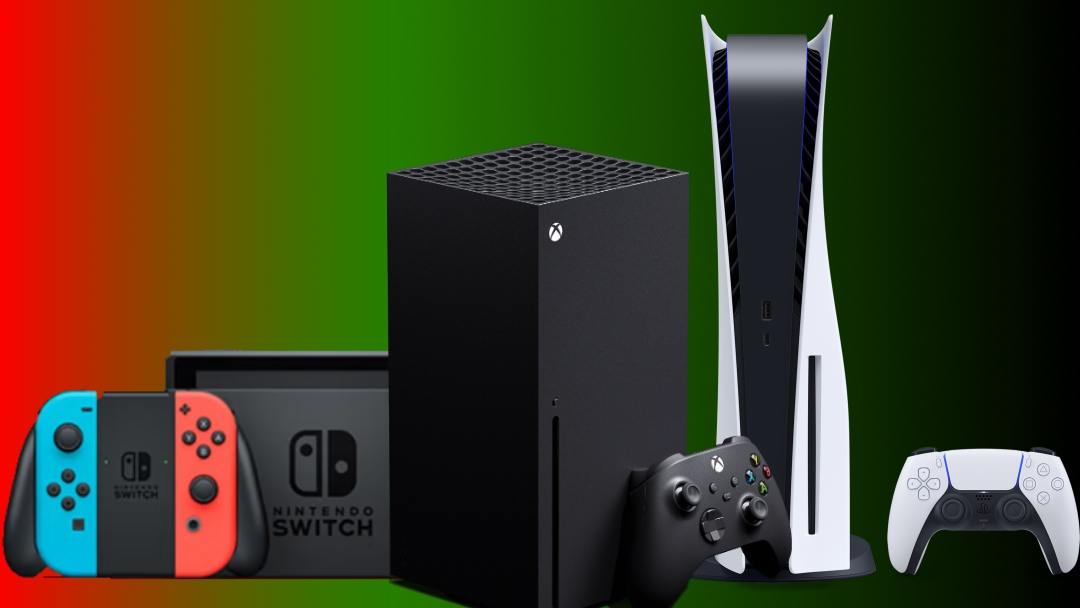 Nintendo Ŝaltilo Xbox Series X|S PlayStation 5 konzoloj