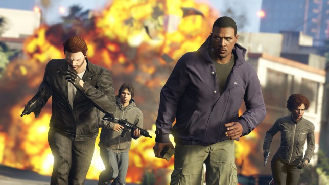 Schermata di GTA Online
