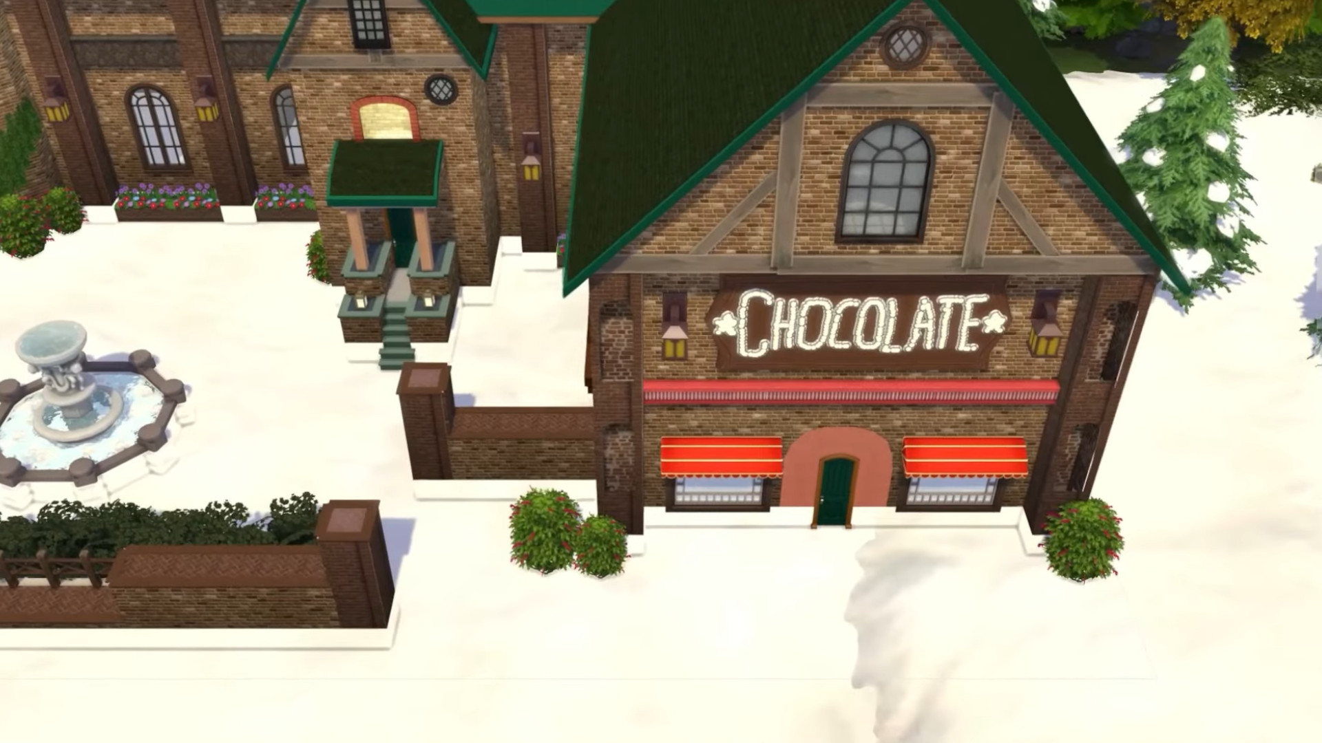 Chocolatero embrujado Sims 4