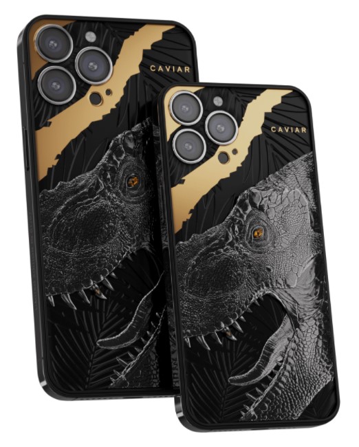 Caviar's iPhone 13 Pro Max with T-Rex Tooth
