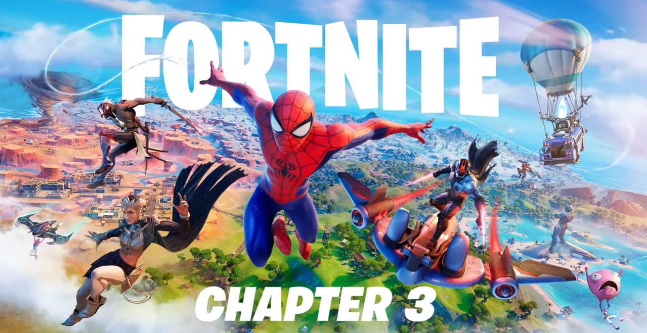 Fortnite Chapter 3 Flipped promo Spider-Man