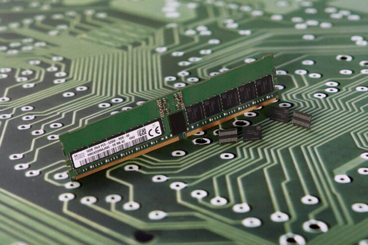 SK hynix Pib Sampling 24 Gb DDR5 DRAM Raws li 1anm EUV txheej txheem Node