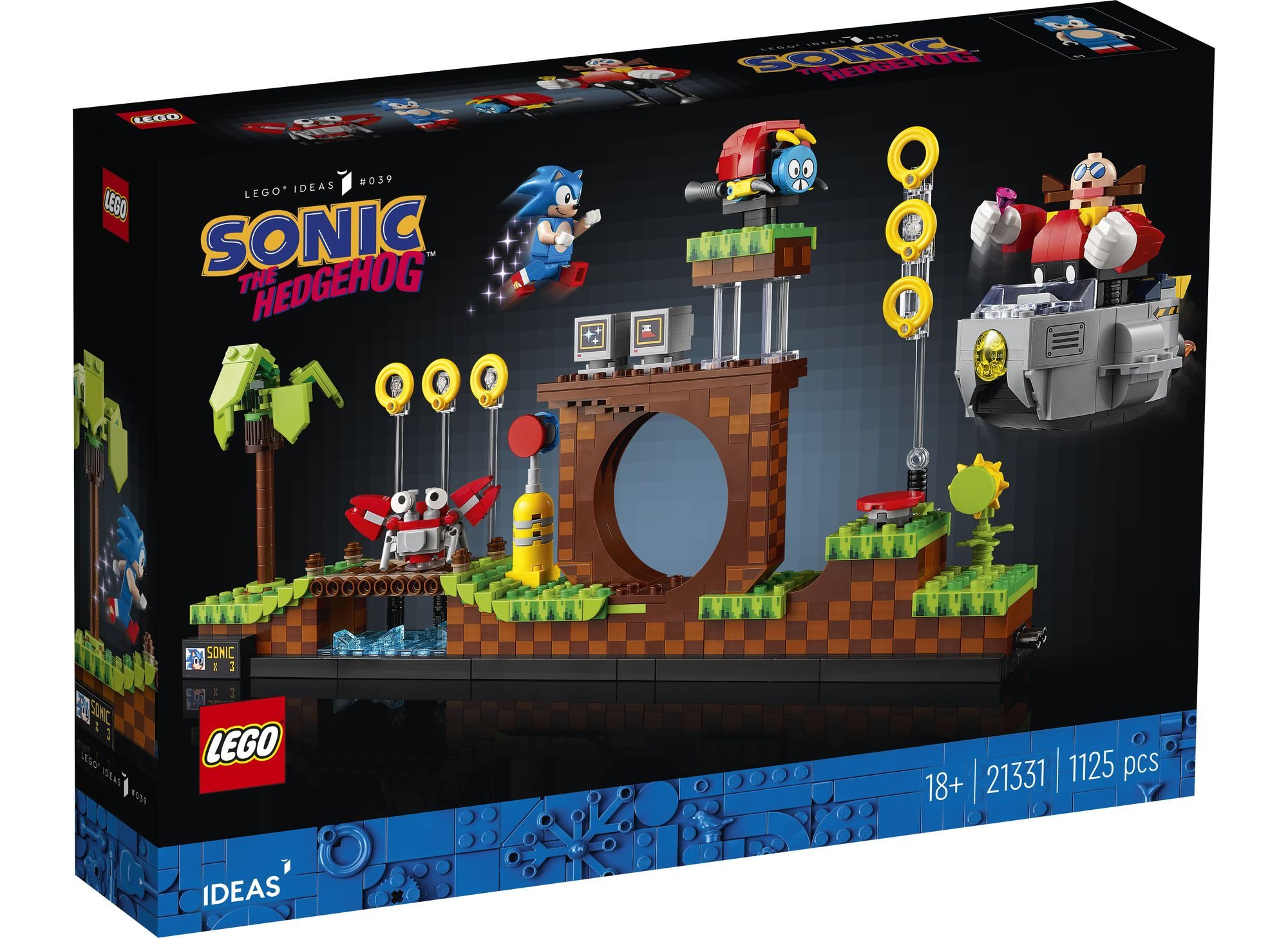 Lego Sonic the Hedgehog Green Hill Zone set